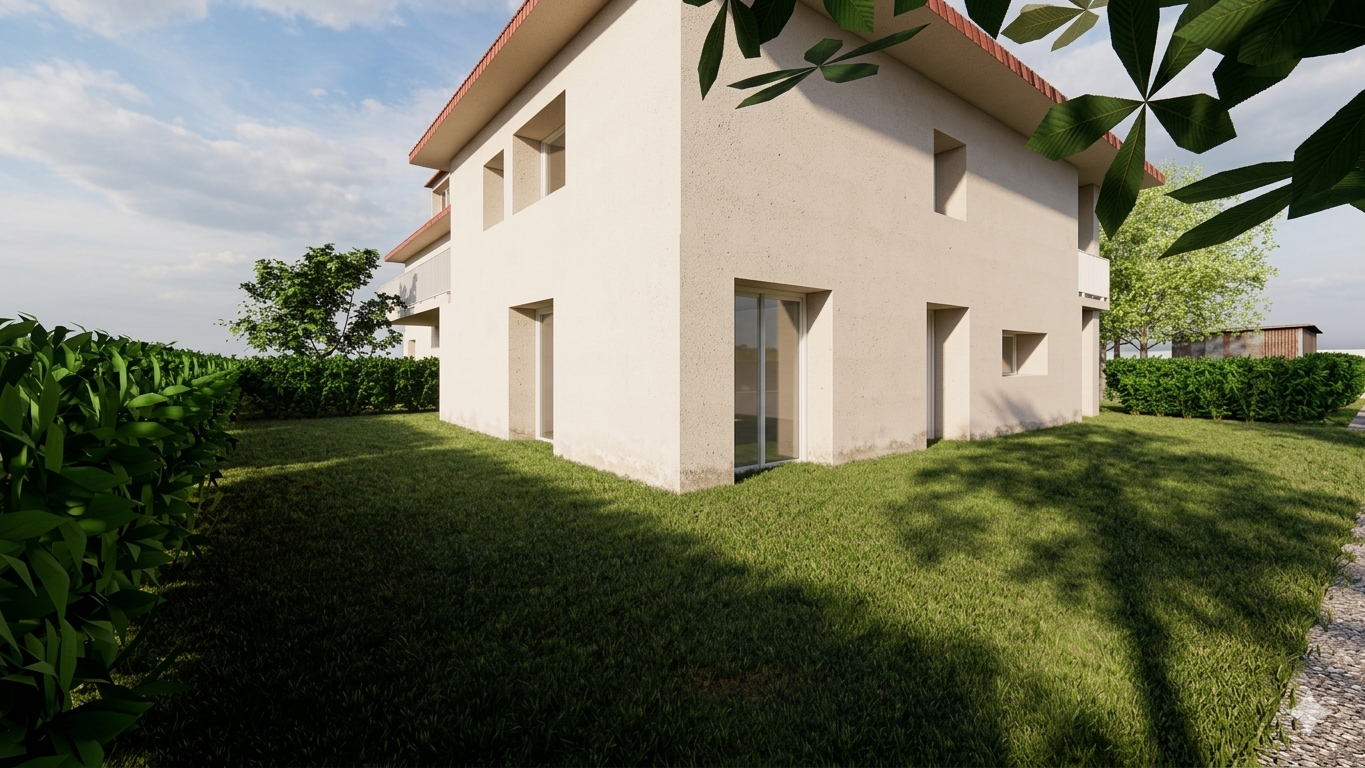 Vue extérieure du jardin — Lot 3